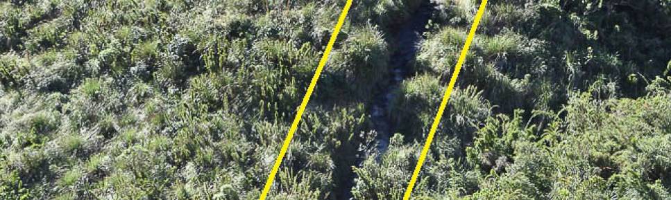 Nossa primeira visão do chamado 'Elevador', um dos trechos mais íngrimes na trilha que atravessa o Parque Nacional da Serra dos Órgãos, no Rio de Janeiro.